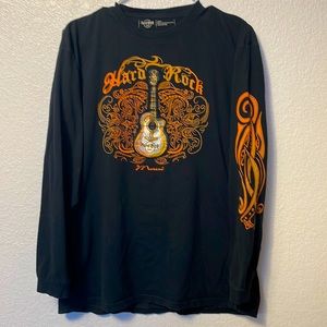 Hard Rock long sleeve tee Lg